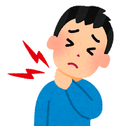 首・肩の痛み画像