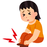 膝の痛み画像